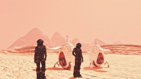  Mars : le sang, l'urine et les larmes des astronautes pour construire des habitations sur la planète rouge ?