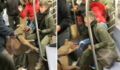 Pitbull Savagely Attacks Woman While Riding The New York Subway