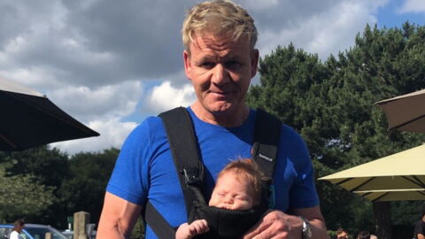Gordon Ramsay Posted This Sweet Photo With His Son - But One Detail Got Everyone Panicking
