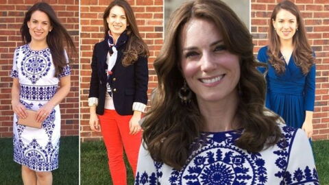 Why This Woman Dresses Exactly Like Kate Middleton