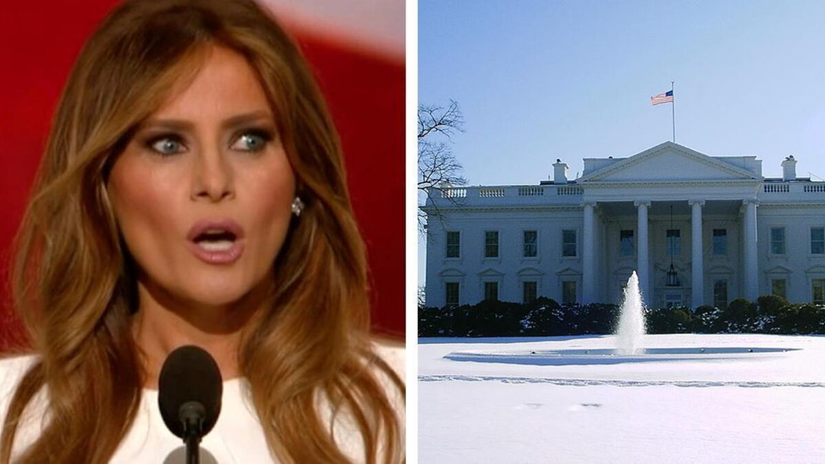 The White House's First Christmas Decorations By Melania Trump