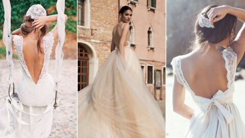 Wedding Dress Ideas With Beautiful Backs