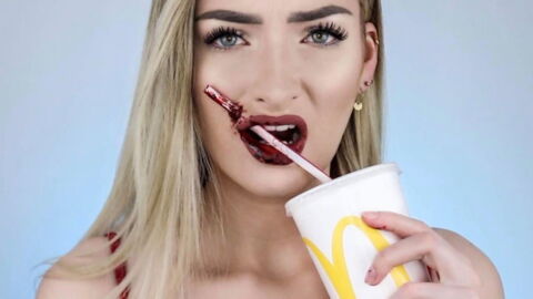 This Halloween Makeup Look Is Perfect For McDonald's Fans