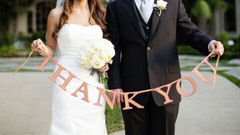 How To Thank Your Wedding Guests