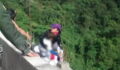 Desperately Tragic Scenes As Woman Jumps From Bridge With Her Son In Her Arms