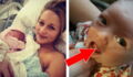 She Couldn't Believe Her Eyes When She Saw What Was In Her Newborn Baby's Mouth
