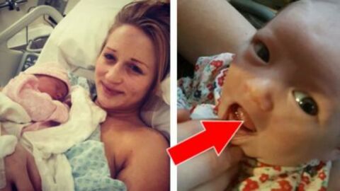 She Couldn't Believe Her Eyes When She Saw What Was In Her Newborn Baby's Mouth