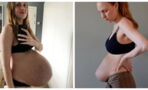 After giving birth to triplets, her post-baby body is incredible