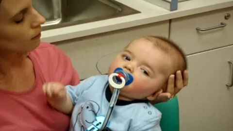 This Baby Has A Beautiful Reaction As He Hears His Mother's Voice For The First Time (WATCH)
