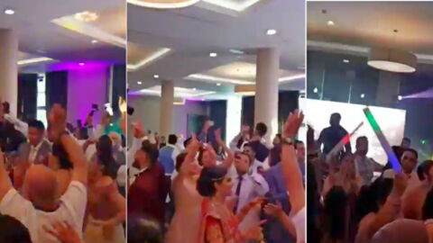 It's Coming Home: Family Wedding Footage Goes Viral