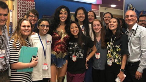This Children's Hospital Was Treated To A Surprise Visit From Gal Gadot Dressed As Wonder Woman