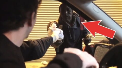 This Guy Bought 100 Burgers, What He Does With Them Is Beautiful