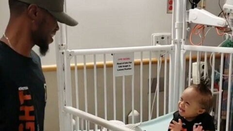 Dancing Dad Goes Viral As He Celebrates Son's Progress Fighting Leukaemia