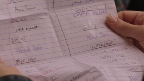 One girl had the best reaction after discovering her name on high school's sexist list