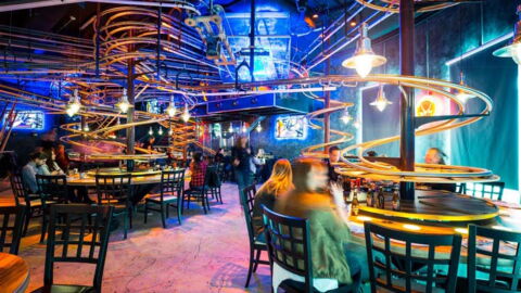 In These Incredible Restaurants, Your Food Is Served By A Rollercoaster