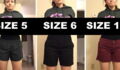 She Tried On 3 Pairs Of Shorts Of Different Sizes And Has A Message For All Women