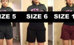 She Tried On 3 Pairs Of Shorts Of Different Sizes And Has A Message For All Women