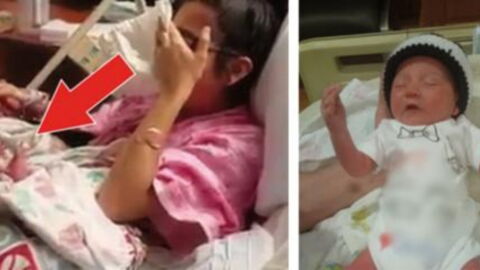 Moments After Being Born, This Baby Had A Beautiful Surprise For His Mother
