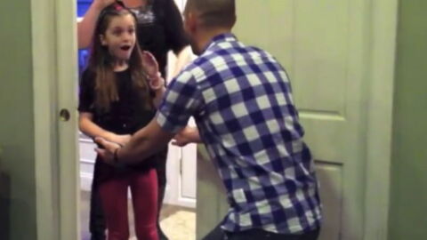 This Girl Is About To See Her Brother For The First Time In 5 Years... Her Reaction Is Heartwarming!