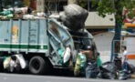 This woman dumped into garbage truck in horrifying accident