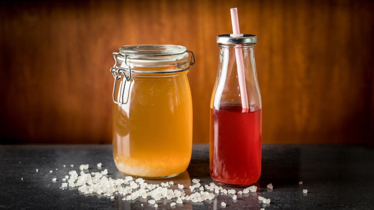 Fruit juice kefir The healthy and delicious alternative to soft drinks