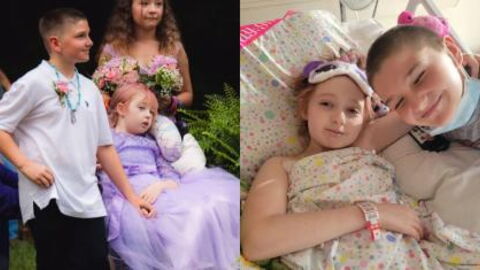 10-year-old girl 'marries' her boyfriend a few days before dying of leukemia