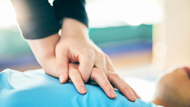 woman saves husband life heart stopped beating CPR