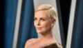 Charlize Theron Looked Amazing In Her Strapless Dress With A Plunging Neckline