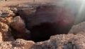 A huge 200-metre deep hole suddenly appeared in Chile and worried the local population