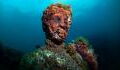 Archaeologist uncover never-seen-before head of ancient Greek god in a shipwreck