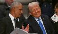 Donald Trump reacts to viral moment where he and Barack Obama are laughing together