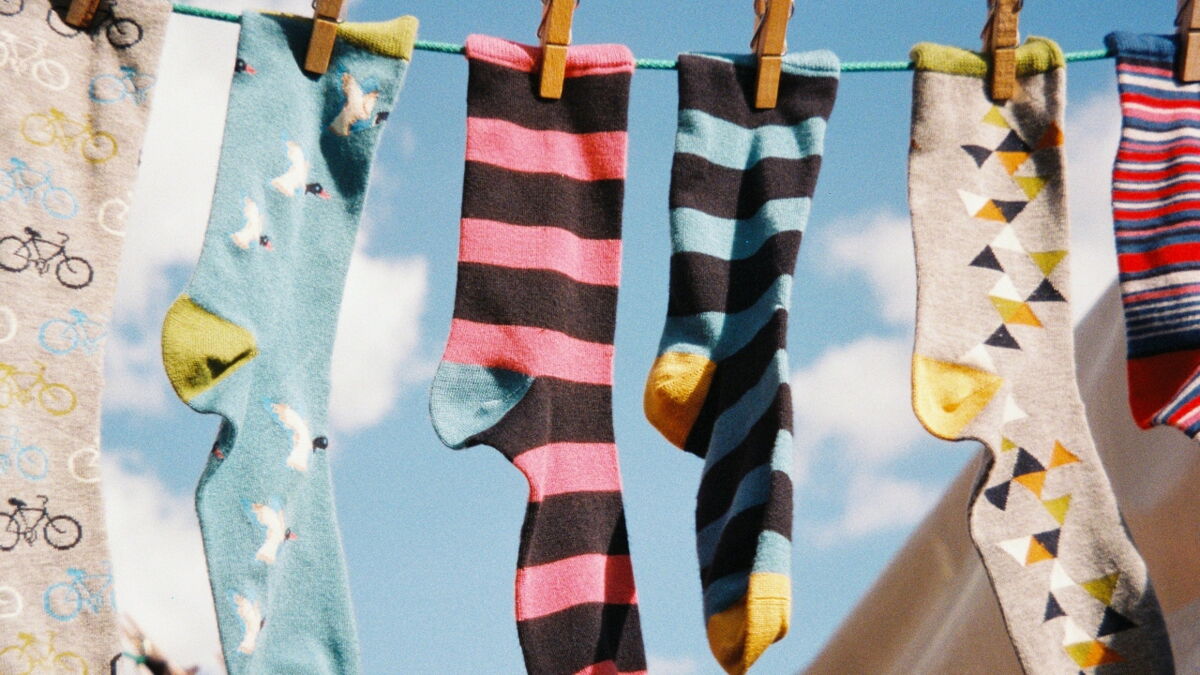 This is where all your odd socks disappear to in the washing machine