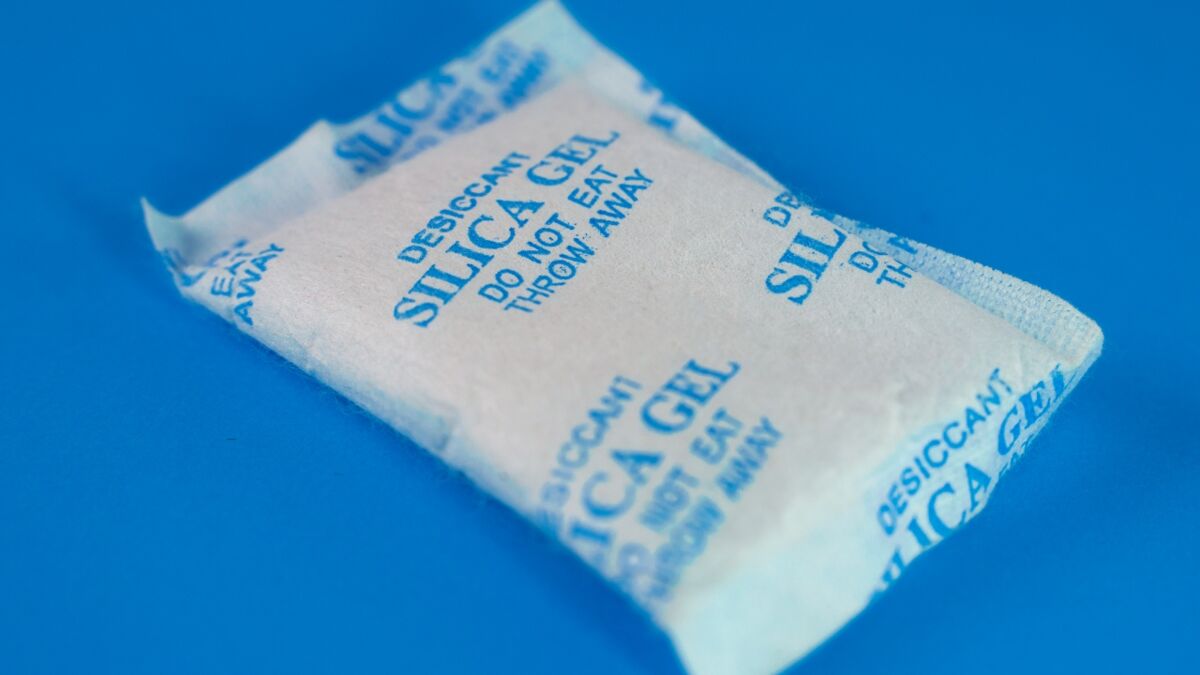 You should save those silica gel packets that come with your