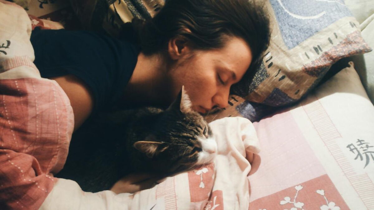 Here’s why you should be sleeping with your cat at night