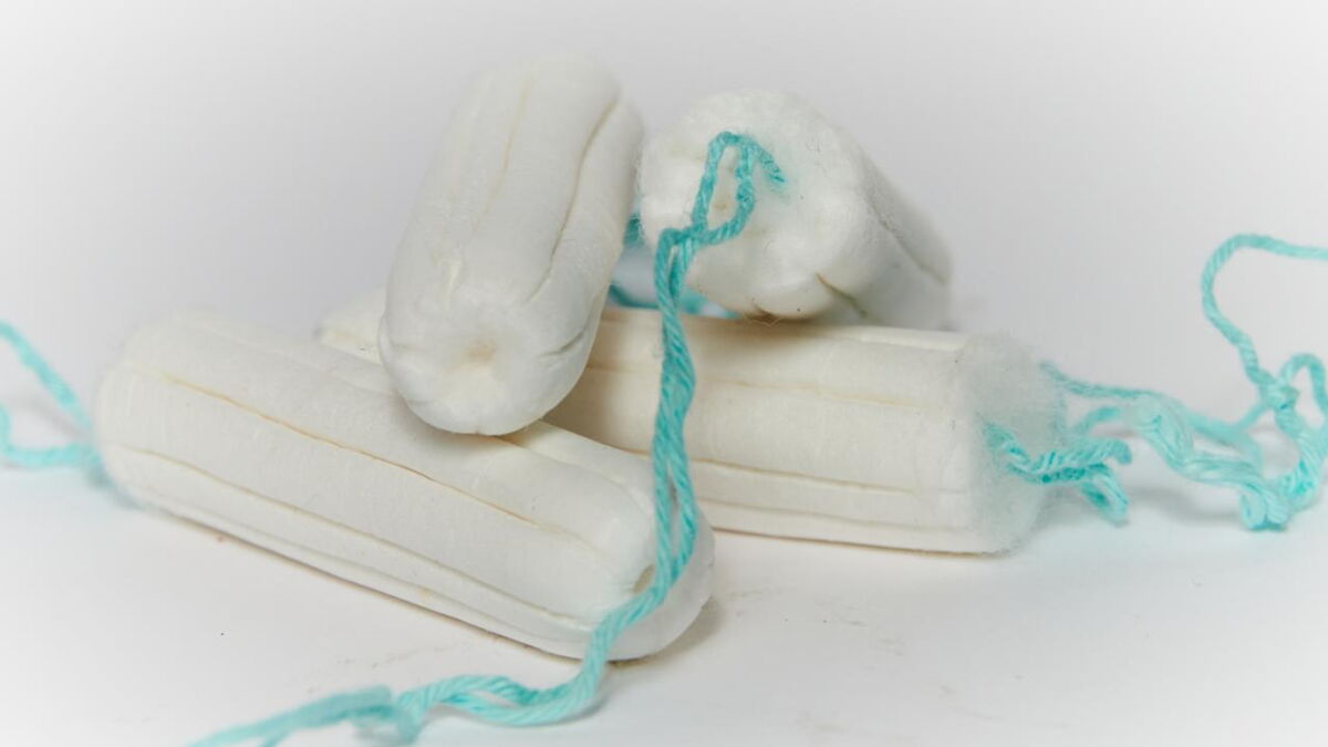 This is why you should not flush a tampon down the toilet