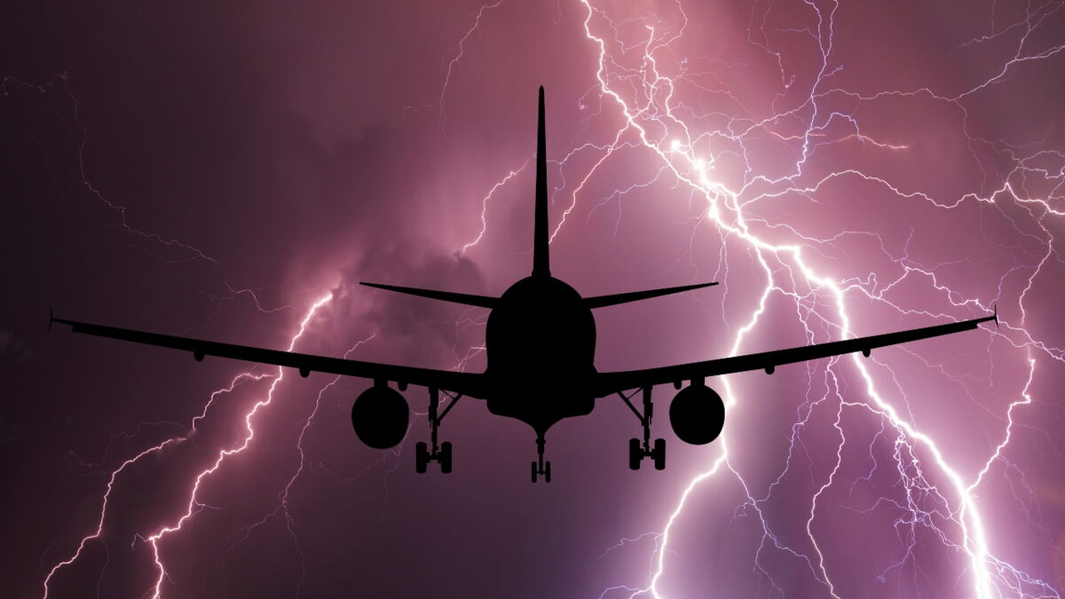 Ever wondered how planes are protected from thunderstorms? This is all