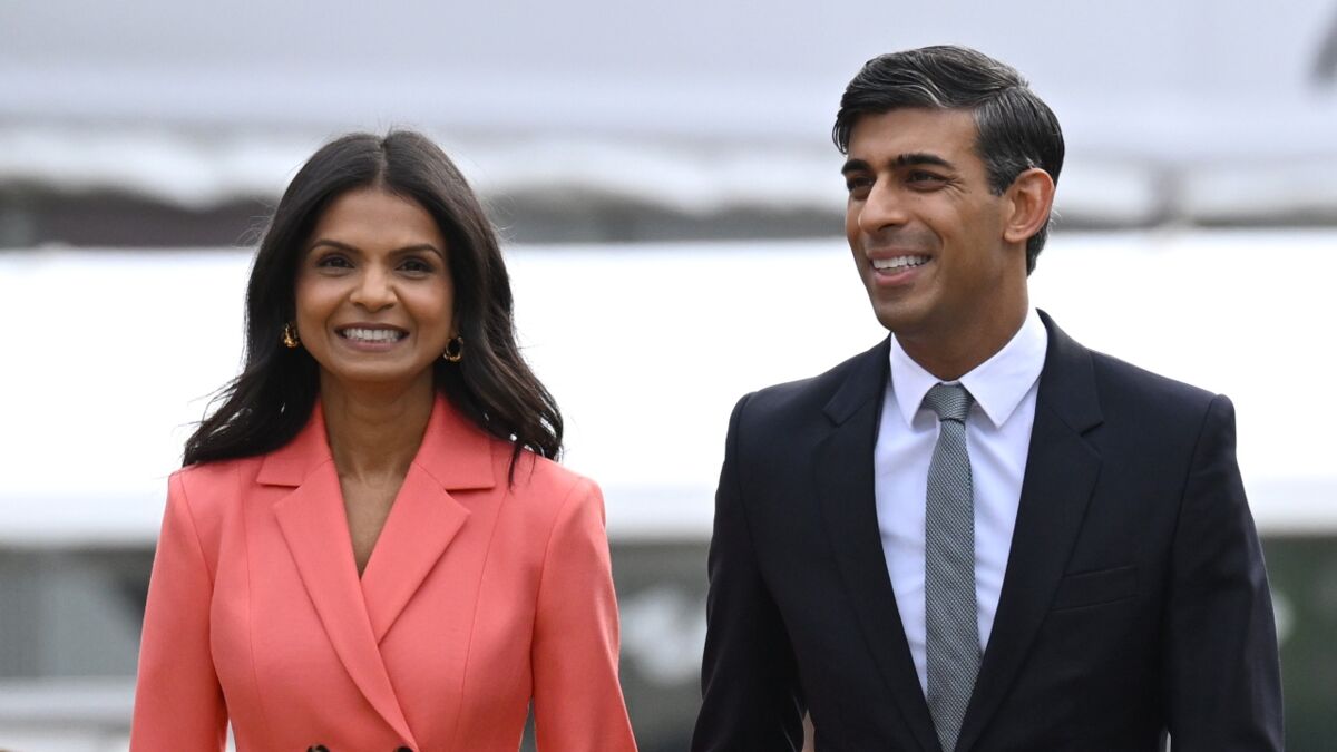 Rishi Sunak's wife earned more than the whole Labour Party this year ...