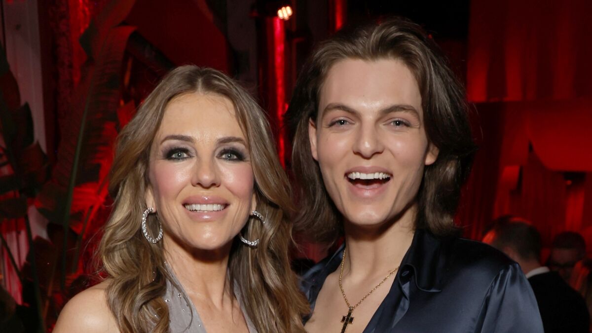 Elizabeth Hurley opens up about son Damian directing her scenes on upcoming  film Strictly Confidential