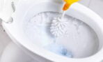 Here's how to remove yellow stains from your toilet easily