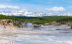 Part of a human foot has been found in one of Yellowstone Park's deepest hot springs