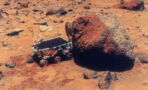 A strange shape filmed on Mars by the Spirit Rover