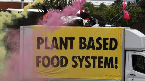 Animal rights group blockades Four McDonald’s distribution centres