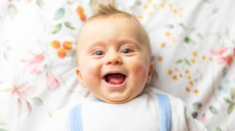 What causes acne in babies?