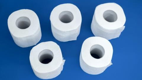 Toilet paper: If you need to wipe more than three times, there could be something wrong with your gut