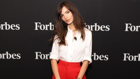 Emily Ratajkowski finally addresses those Brad Pitt dating rumours