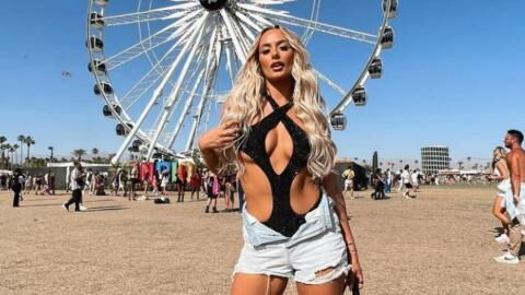 Love Island: Millie Court posts a photo at Coachella and someone else steals the attention