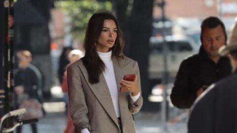 Emily Ratajkowski's Boots Are Still Available At Zara