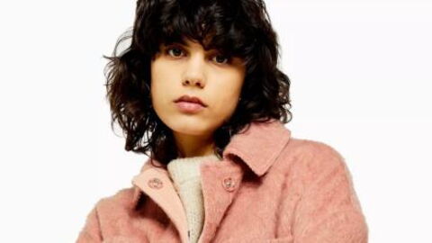 This Pink Brushed Jacket From Top Shop Is The Item You Absolutely Need This Winter