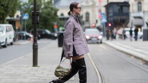 Ever Wondered How To Wear Thigh-High Boots?