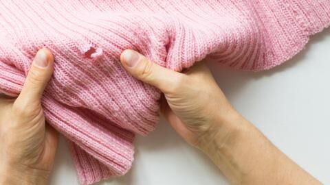 This is why you get little holes in your shirt all the time